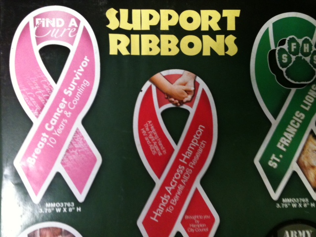 Support Ribbon Thin Magnets